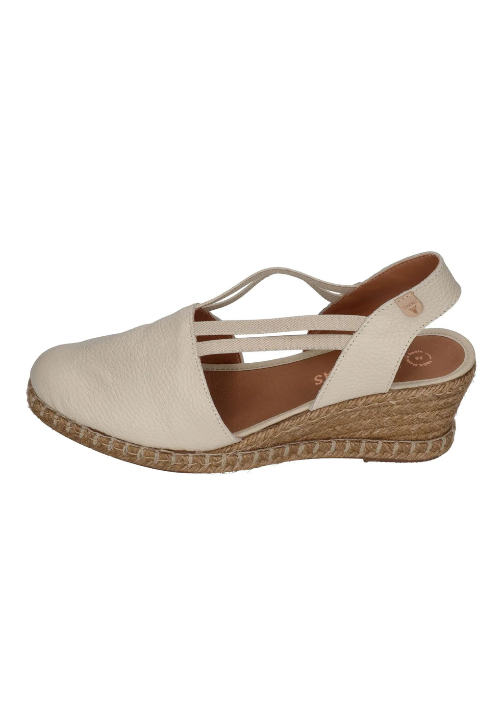 VERBENAS Damen Sandalette MAIKA serraje tan crudo