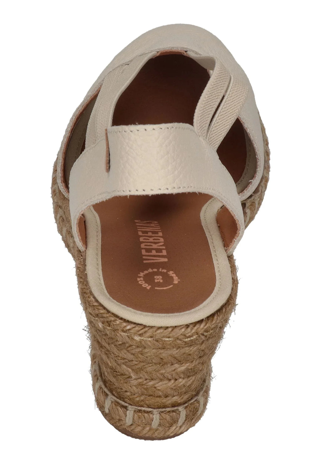 VERBENAS Damen Sandalette MAIKA serraje tan crudo