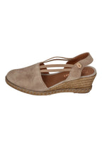 VERBENAS Damen Sandalette MAIKA serraje tan piedra