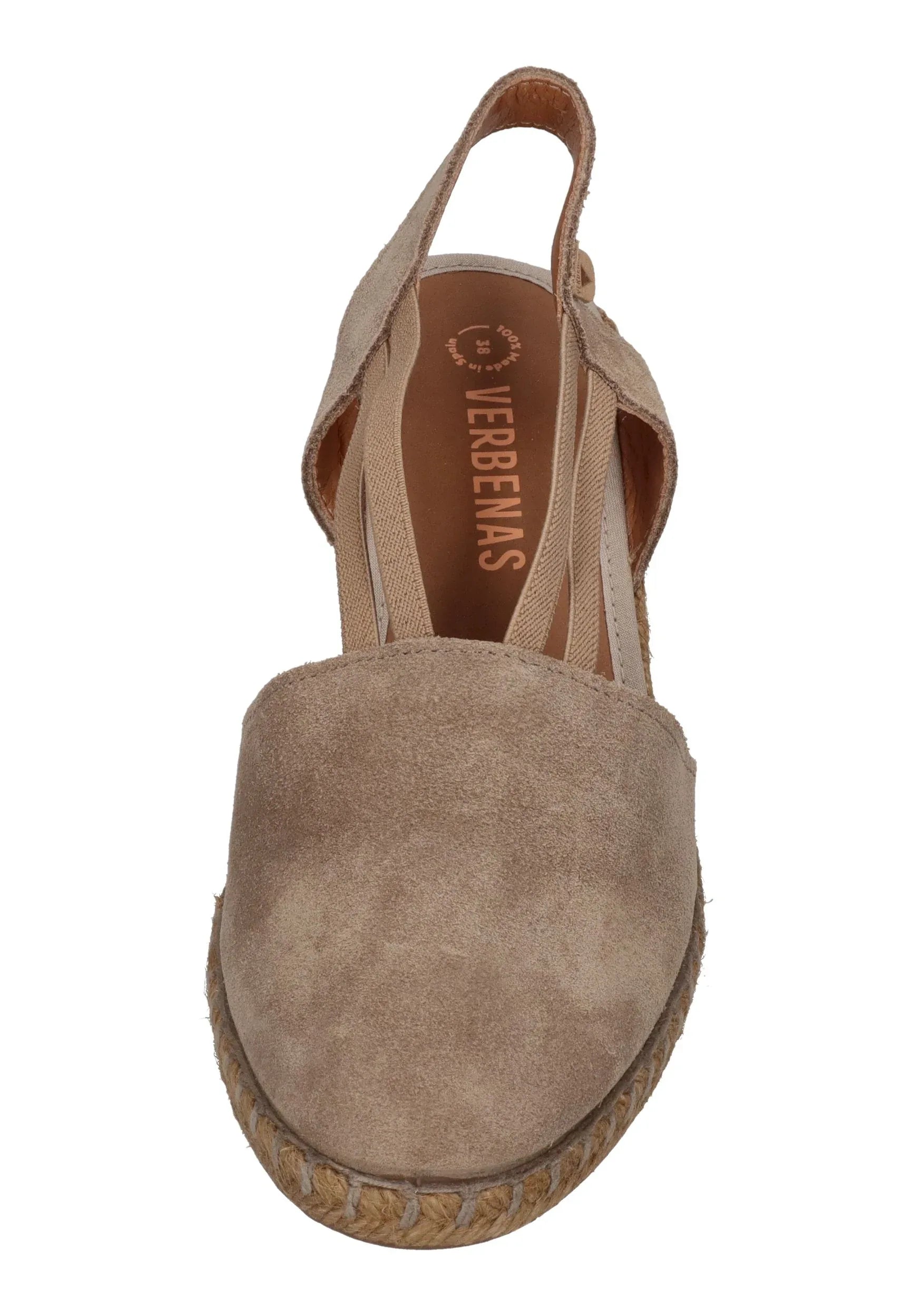 VERBENAS Damen Sandalette MAIKA serraje tan piedra