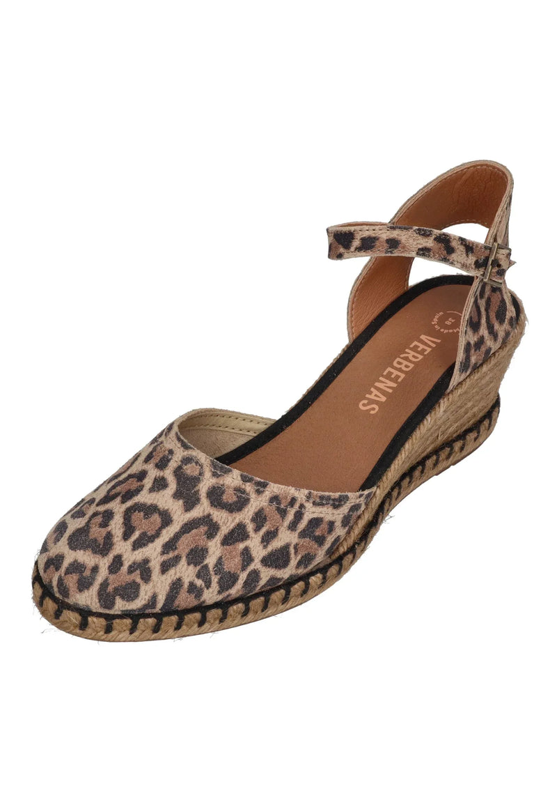 VERBENAS Damen Sandalette MALENA leo camel