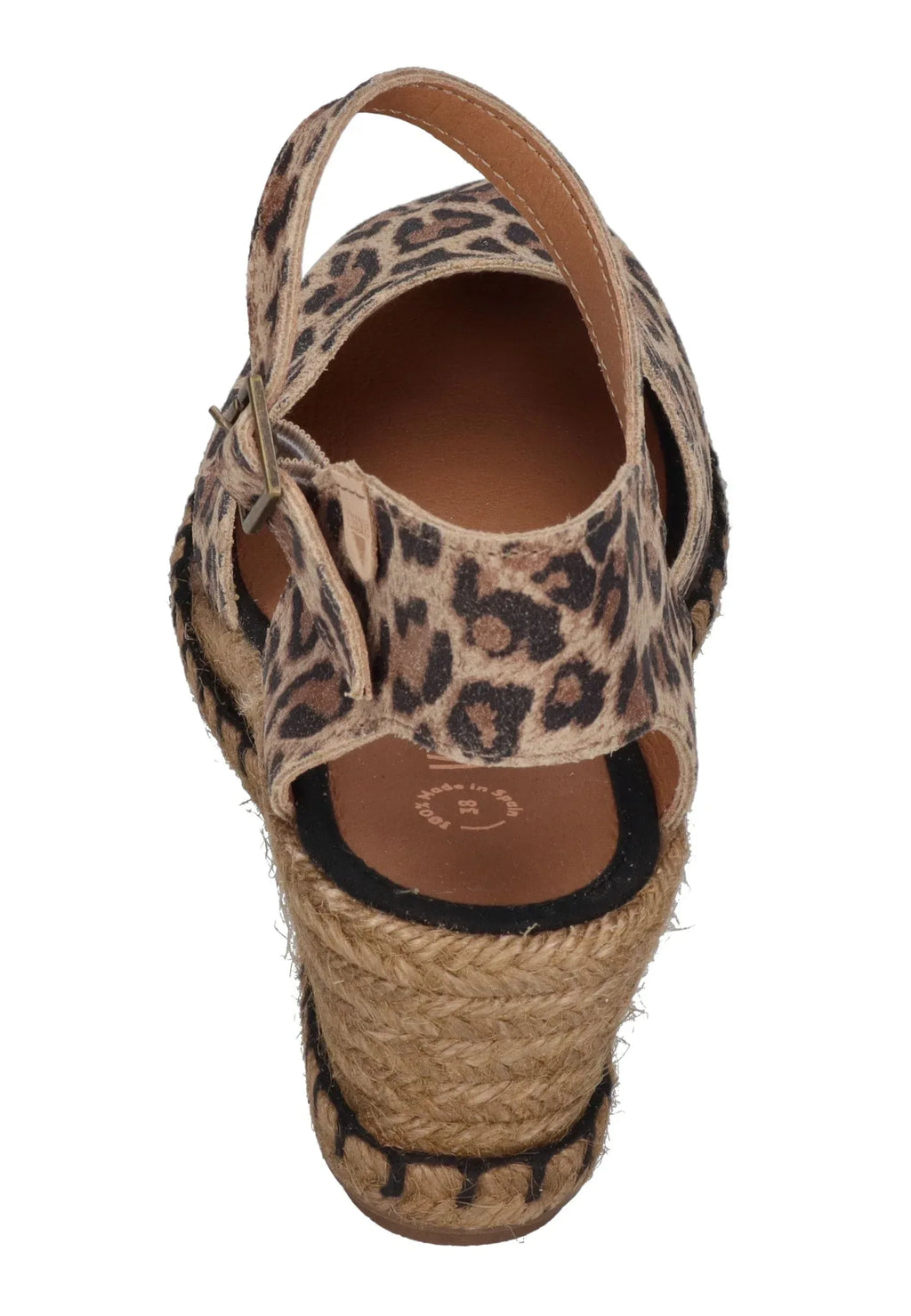 VERBENAS Damen Sandalette MALENA leo camel