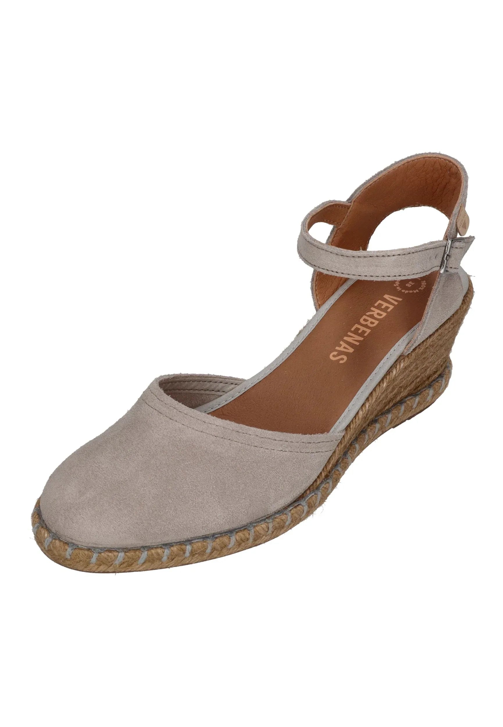 VERBENAS Damen Sandalette MALENA serraje tan perla