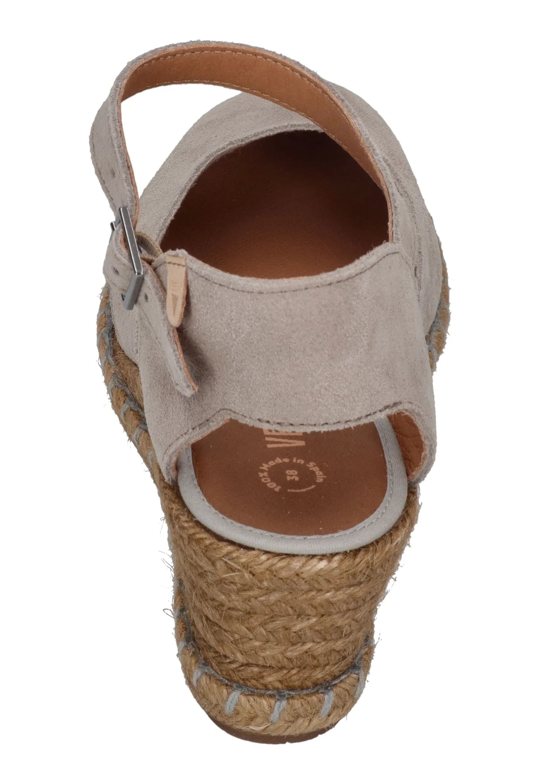 VERBENAS Damen Sandalette MALENA serraje tan perla
