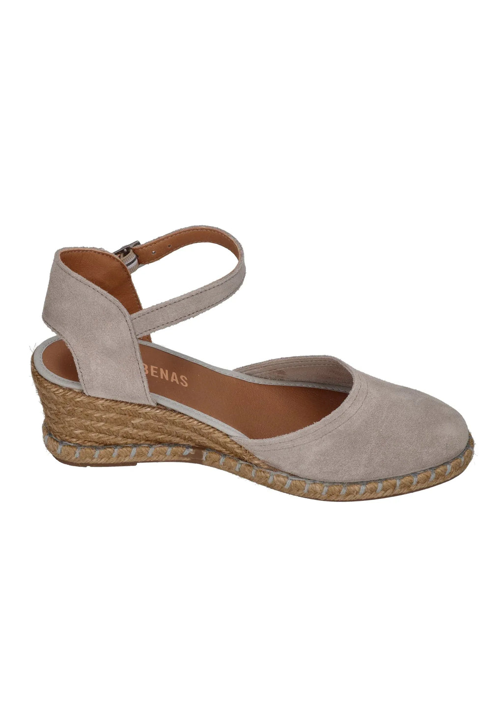 VERBENAS Damen Sandalette MALENA serraje tan perla