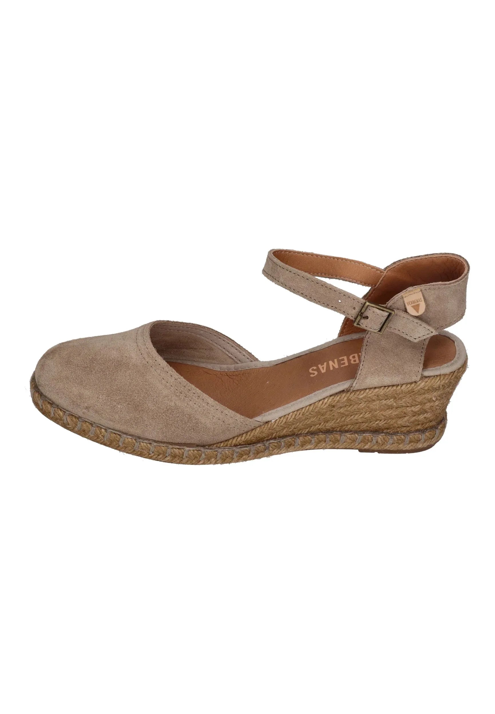 VERBENAS Damen Sandalette MALENA serraje tan piedra