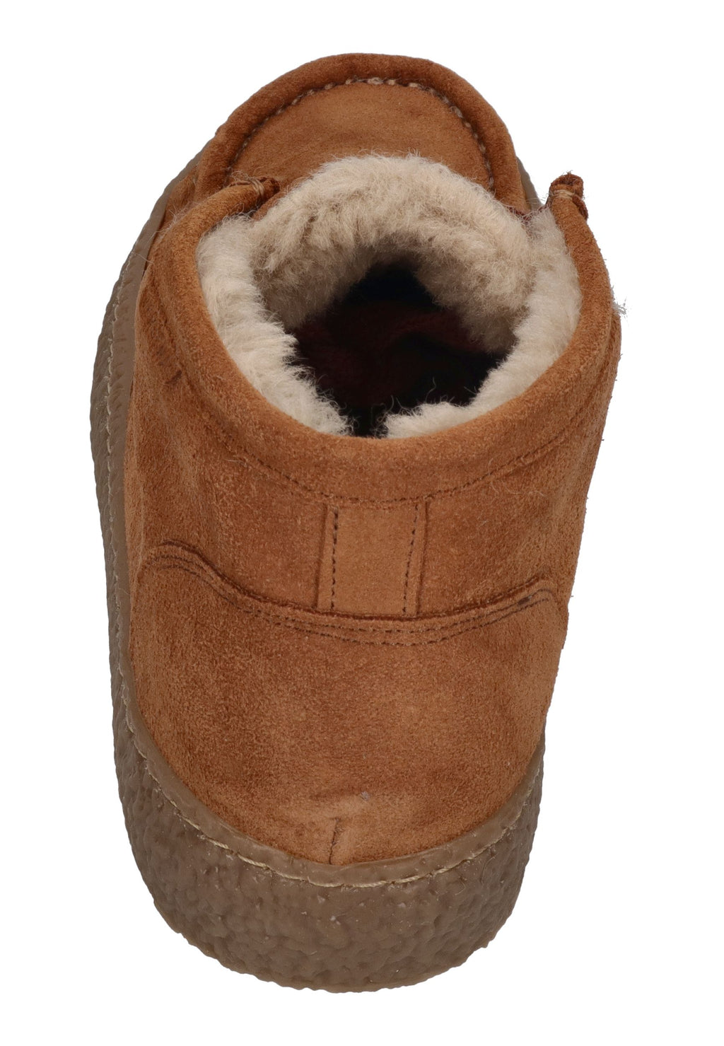 VERBENAS Damen Schnürschuhe Booties BRITTEN FUR SERRAJE moccha
