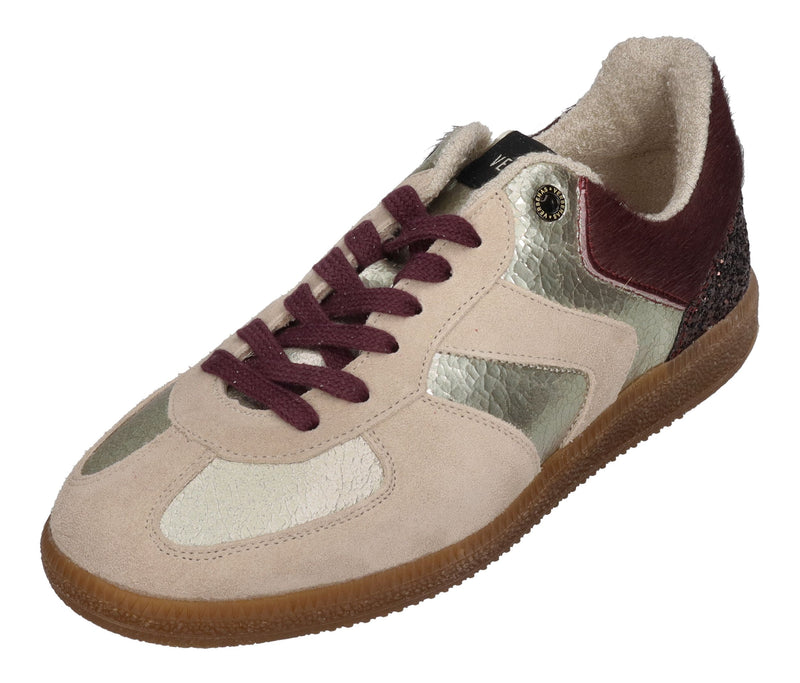 VERBENAS Damen Sneakers SORA FANTASY oro crudo vino