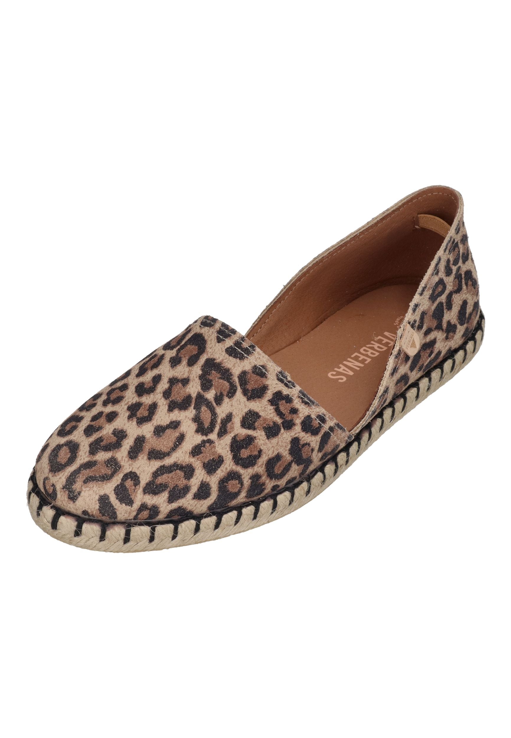 VERBENAS Damen Espadrilles CARMEN leo camel