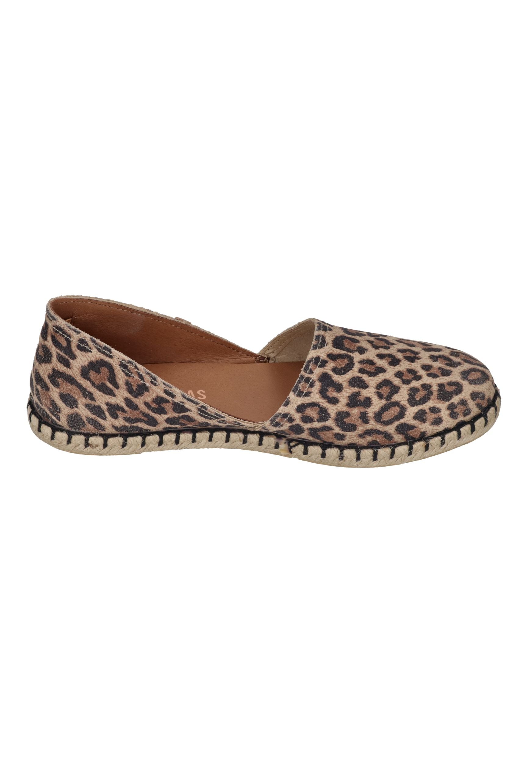 VERBENAS Damen Espadrilles CARMEN leo camel