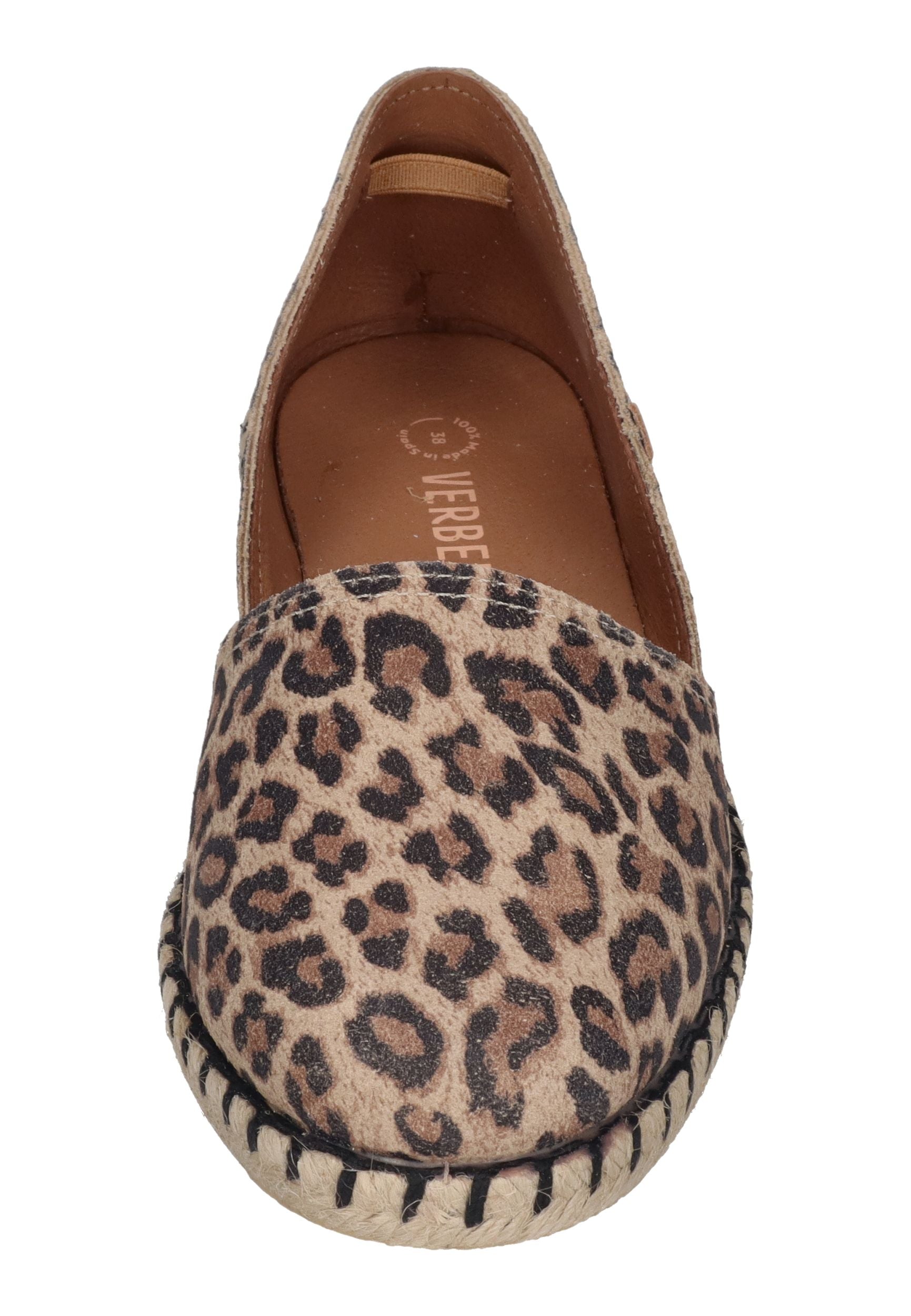 VERBENAS Damen Espadrilles CARMEN leo camel