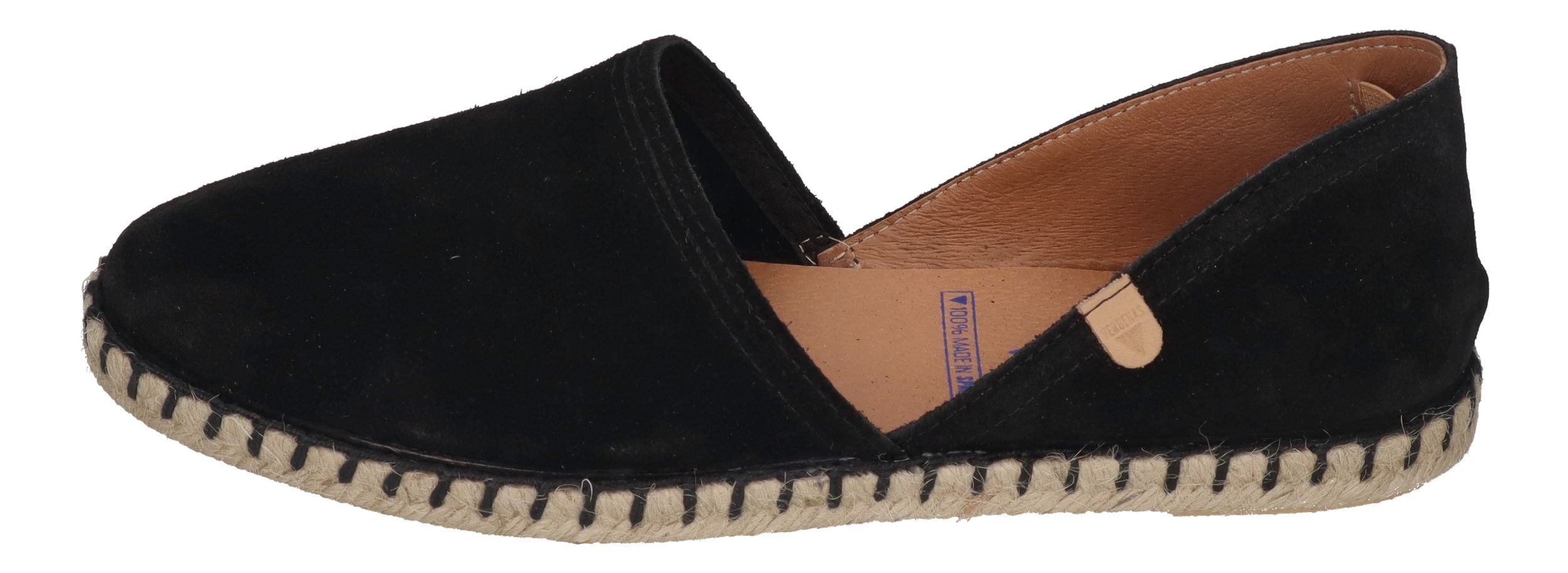 VERBENAS Damen Espadrilles CARMEN serraje negro