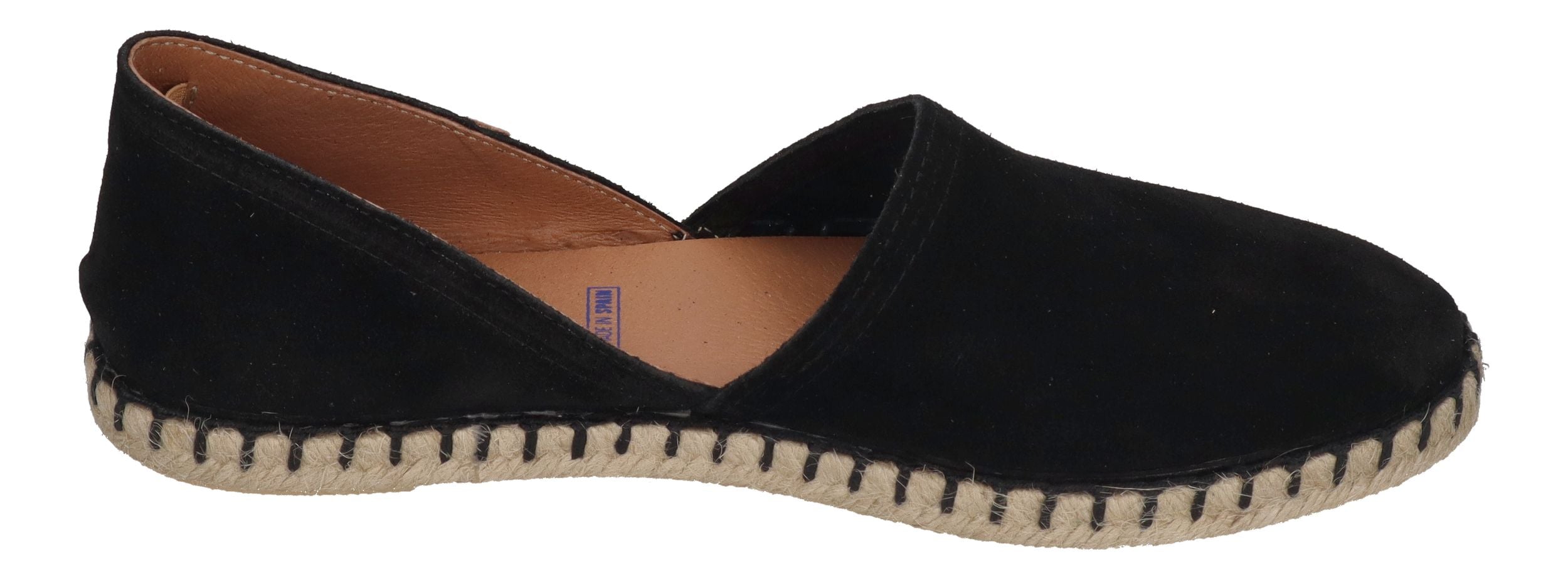 VERBENAS Damen Espadrilles CARMEN serraje negro