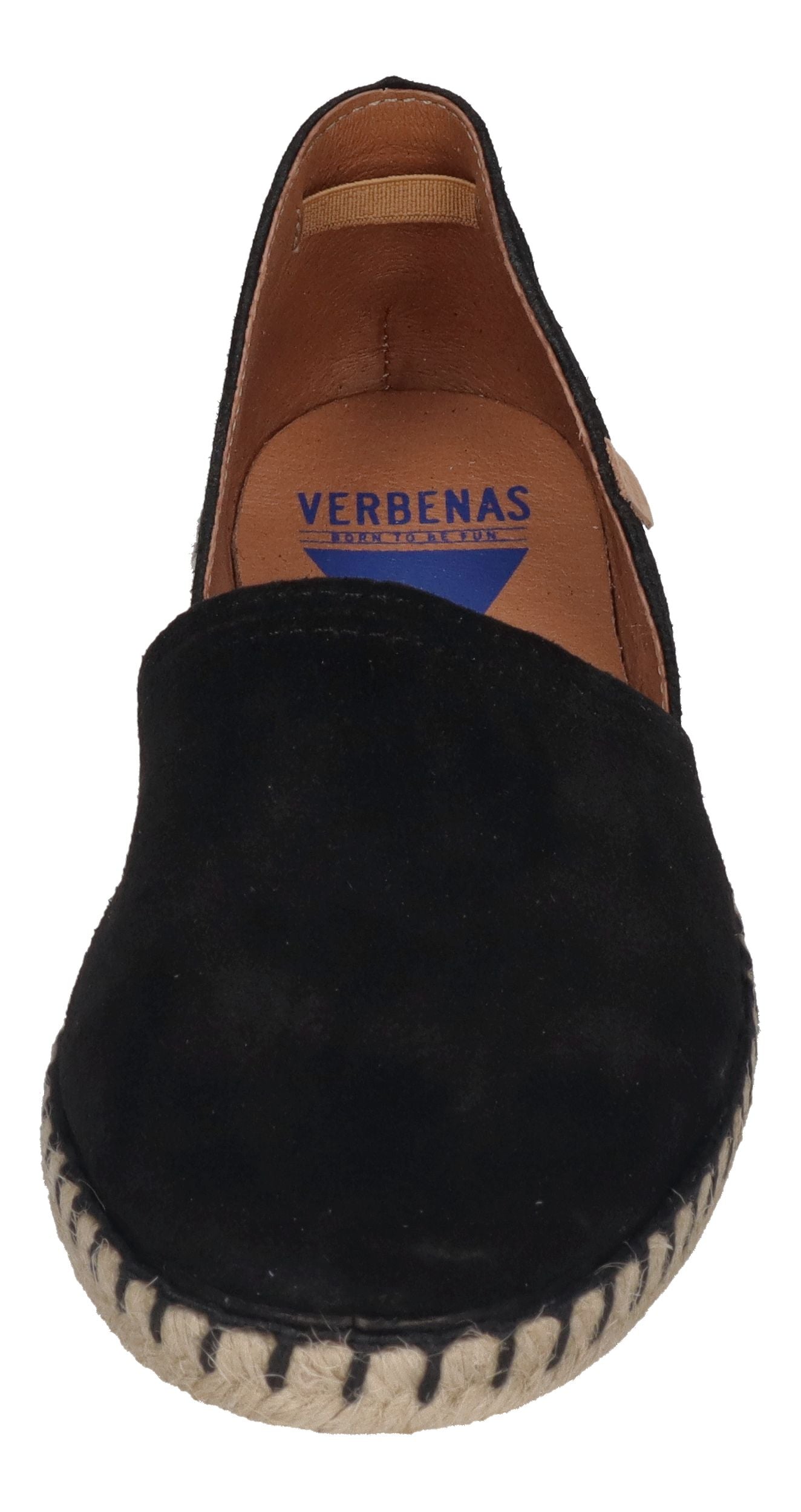 VERBENAS Damen Espadrilles CARMEN serraje negro