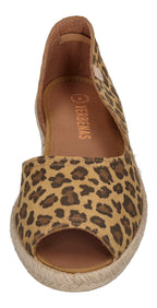 VERBENAS Damenschuhe Espadrilles CRUZ leo brown