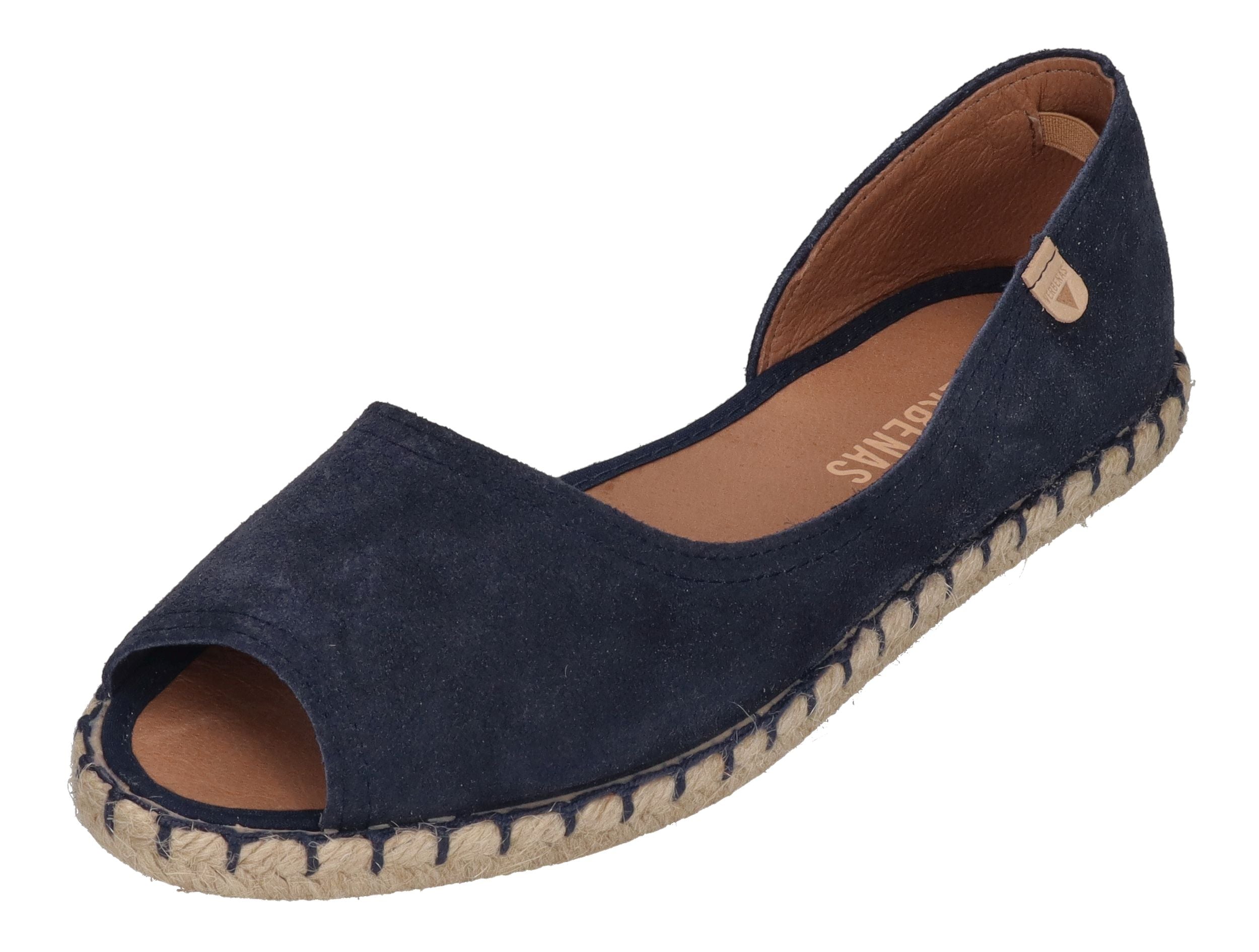 VERBENAS Damen Espadrilles CRUZ serraje marino