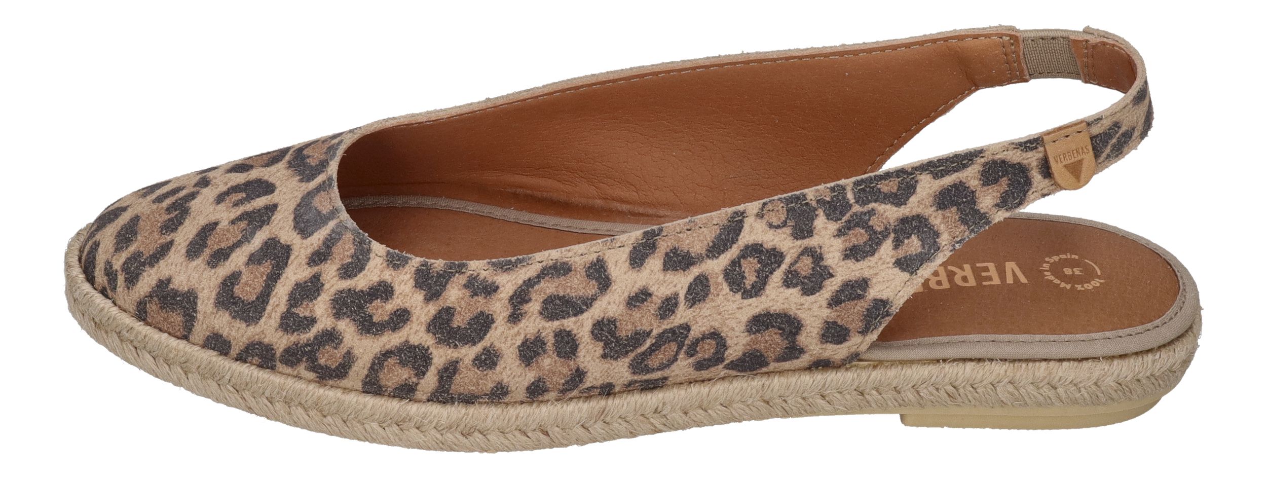 VERBENAS Damenschuhe Espadrilles KIARA leopardo - grande