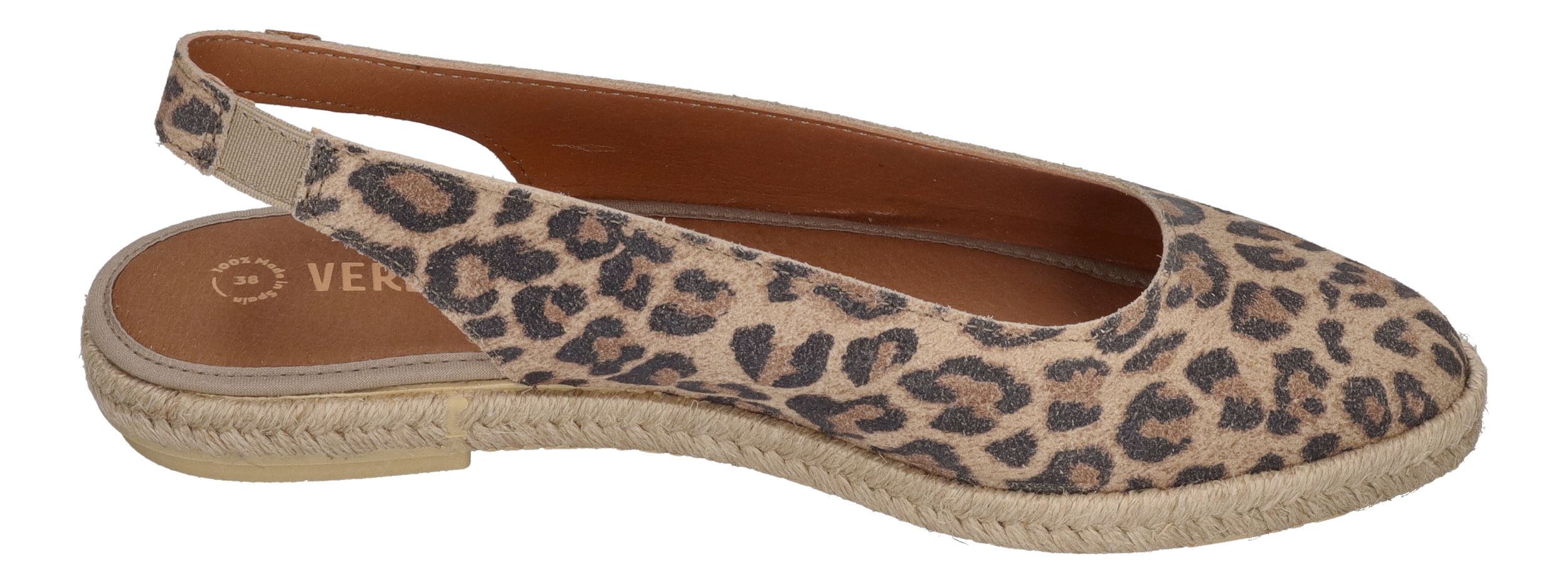 VERBENAS Damenschuhe Espadrilles KIARA leopardo - grande