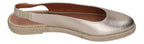 VERBENAS Damenschuhe Espadrilles KIARA nucleo metal - oro