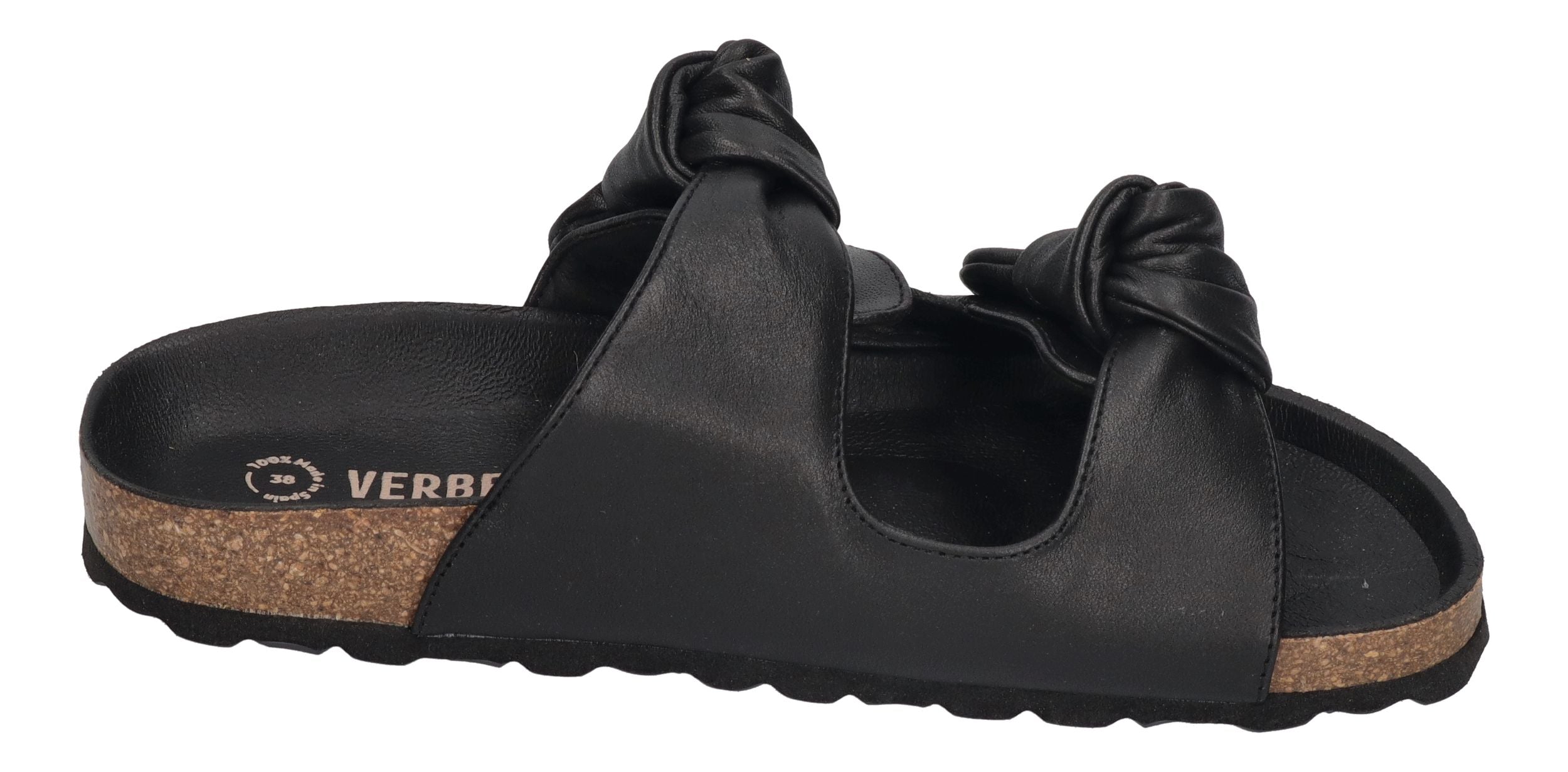 VERBENAS Damenschuhe Pantoletten RAIN ecobrush negro