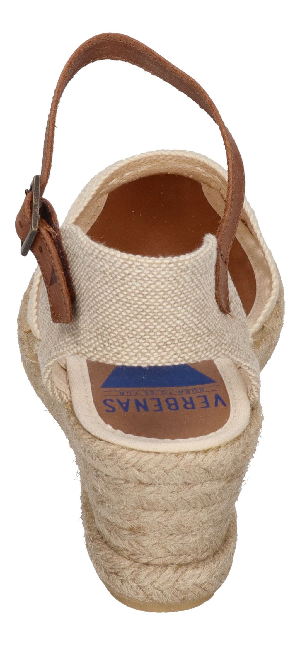 VERBENAS Damenschuhe Sandalette MALENA crochet lino - crudo