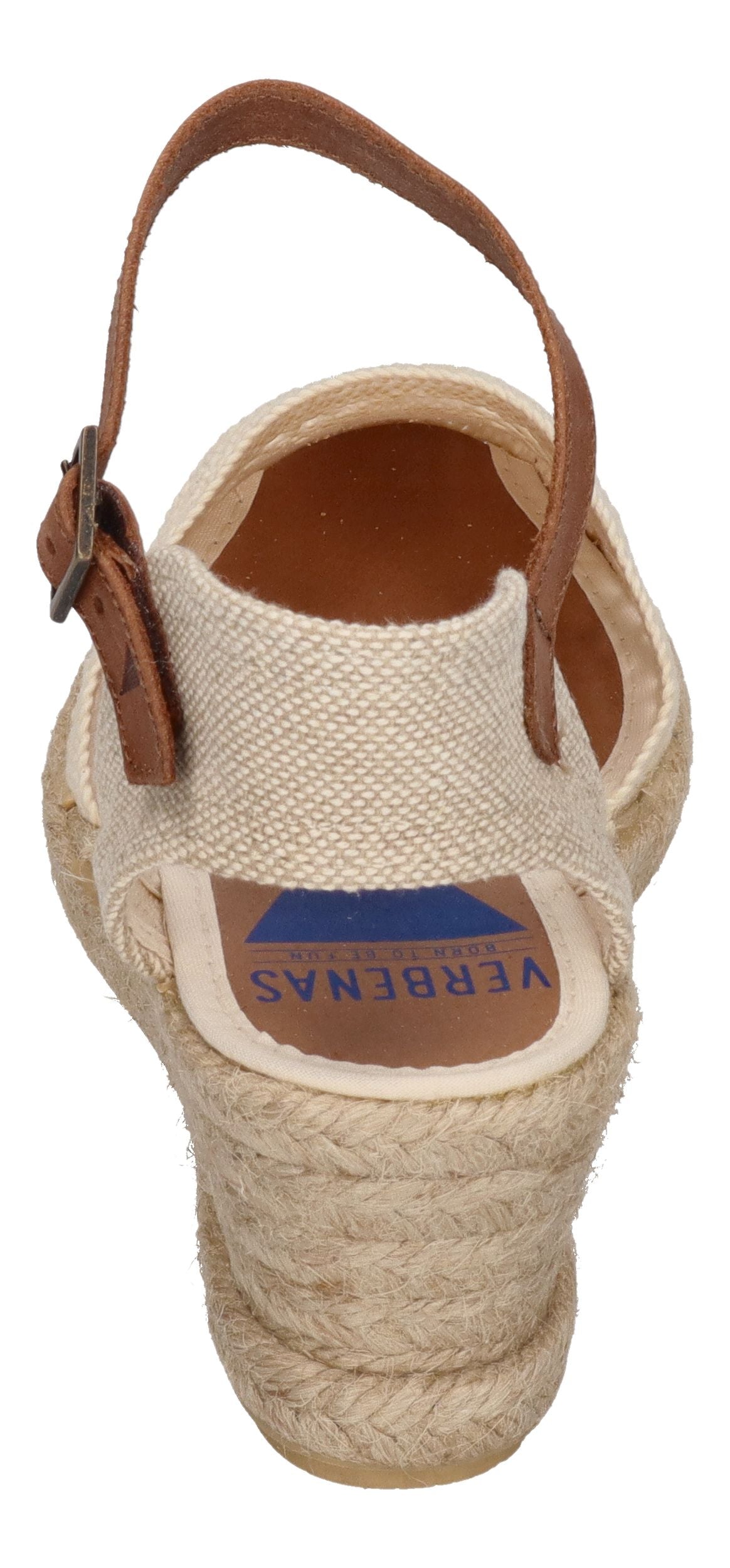 VERBENAS Damenschuhe Sandalette MALENA crochet lino - crudo