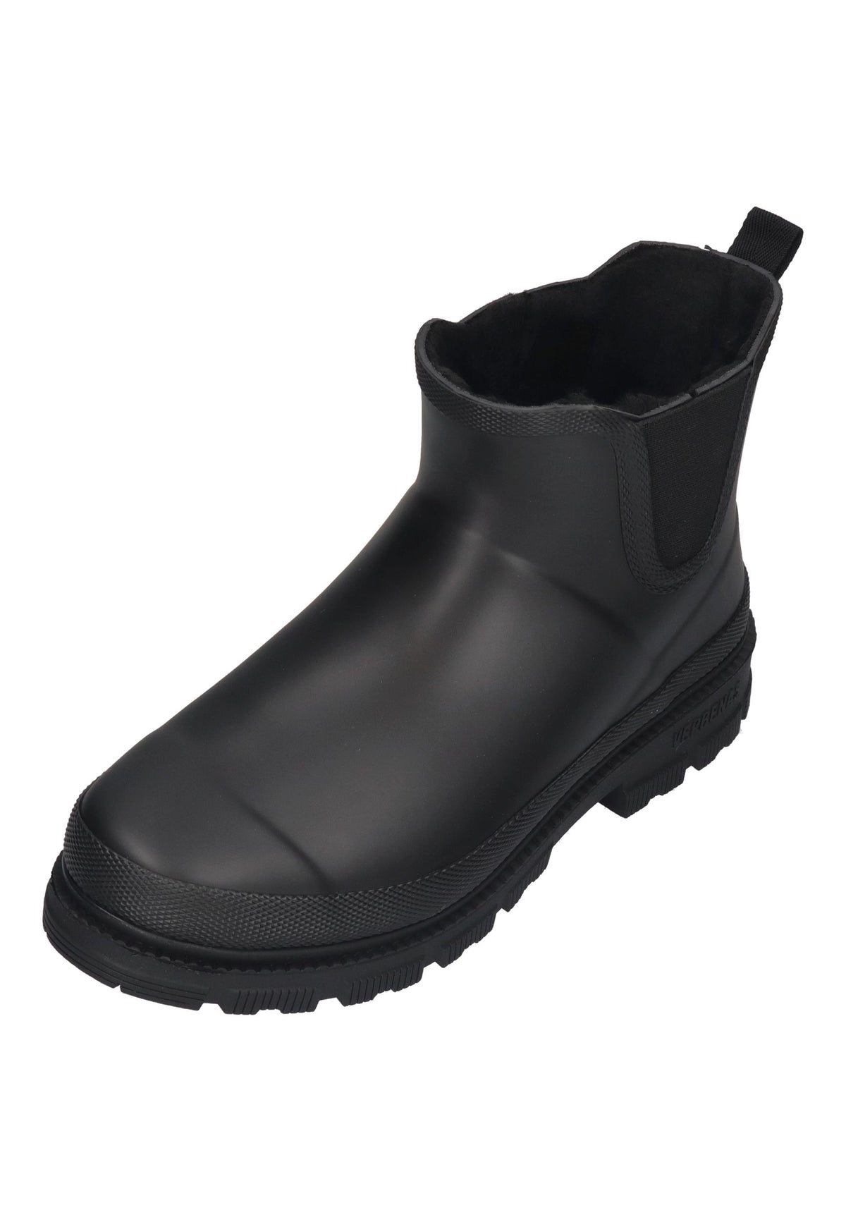 VERBENAS Herren Gummistiefel LUKA FUR SMOOTH black black