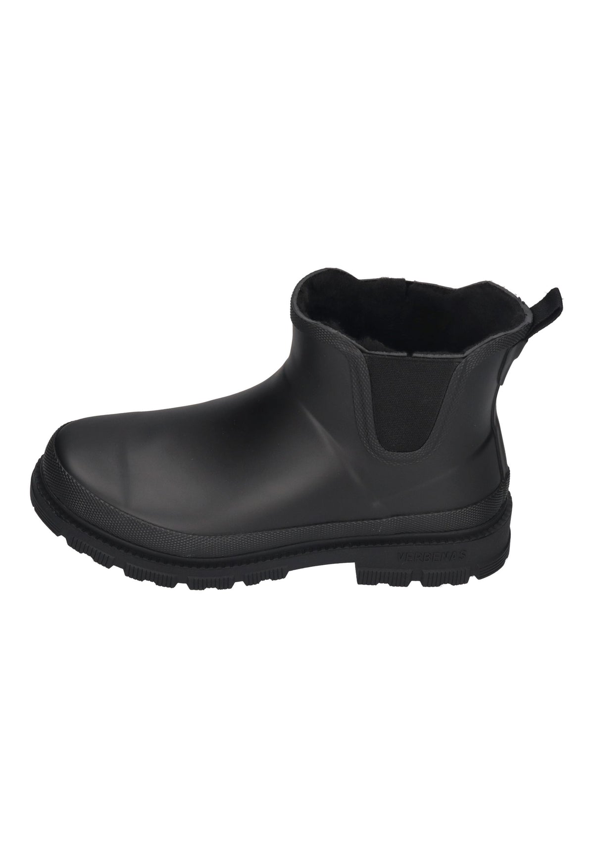 VERBENAS Herren Gummistiefel LUKA FUR SMOOTH black black
