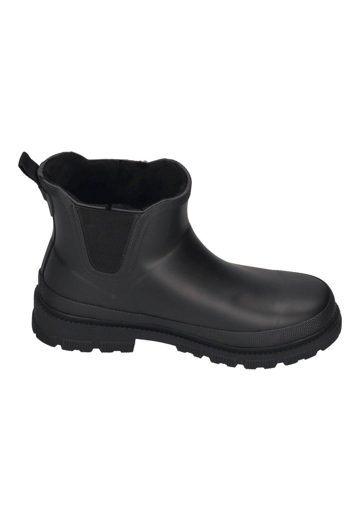 VERBENAS Herren Gummistiefel LUKA FUR SMOOTH black black