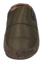 VERBENAS Herren Hausschuhe EARTH ACOLCHADO PICOS kaki