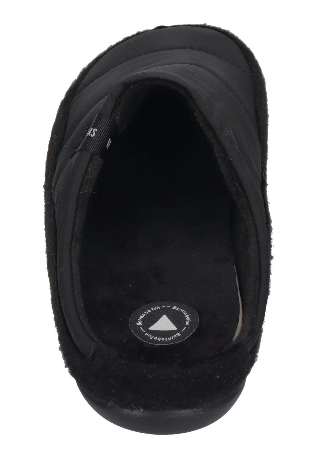 VERBENAS Herren Hausschuhe EARTH ACOLCHADO PICOS negro