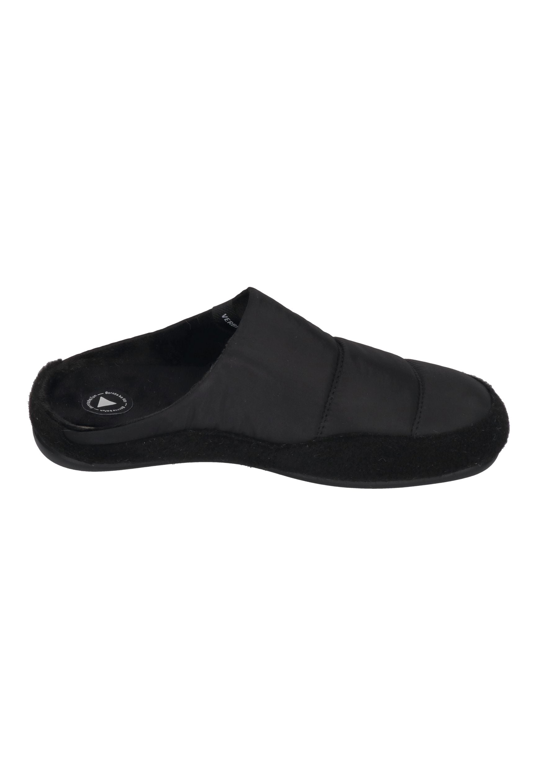 VERBENAS Herren Hausschuhe EARTH ACOLCHADO PICOS negro