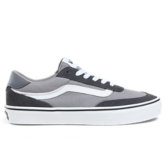 VANS in Übergrößen - BROOKLYN LS Suede Canvas - tonal asphalt