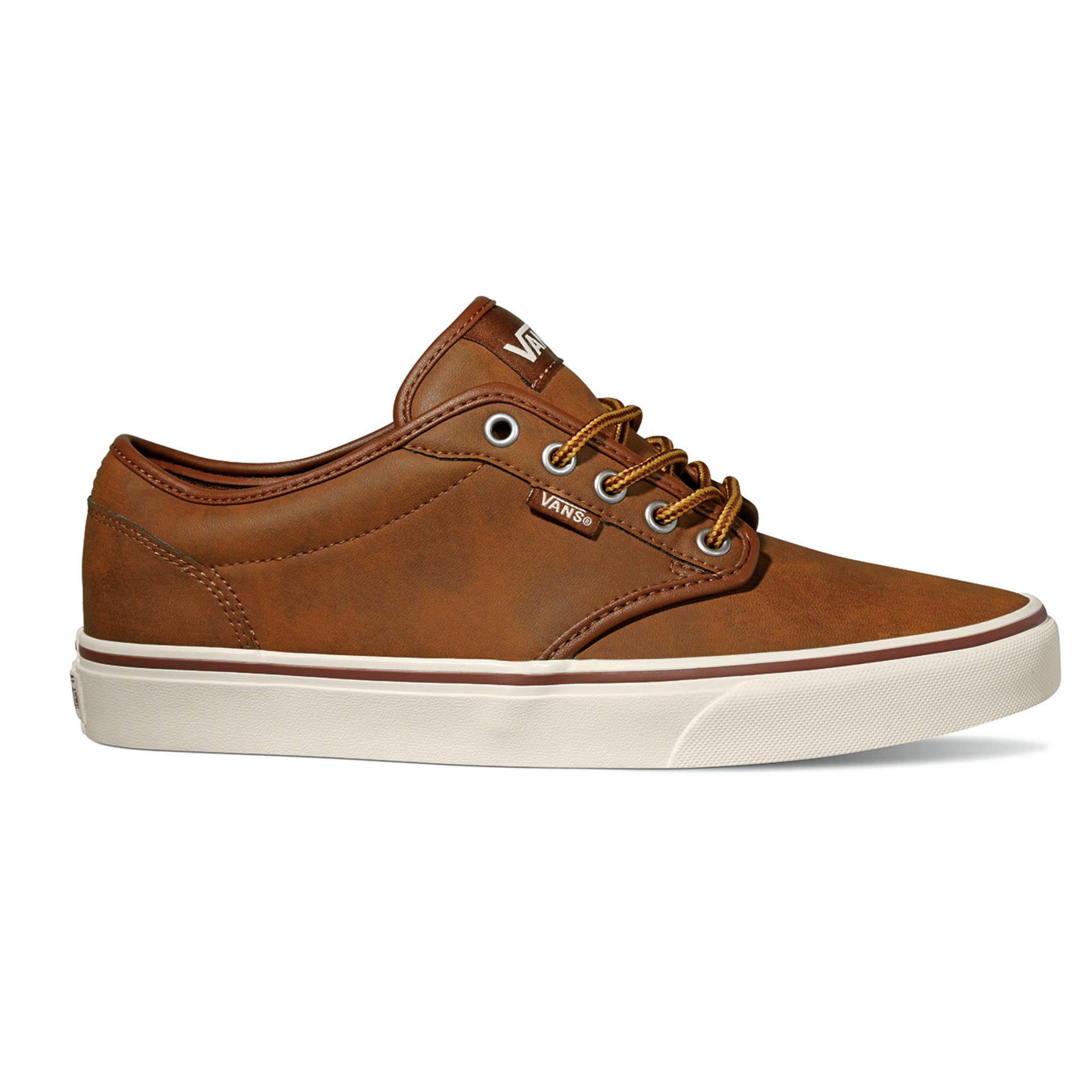 VANS Herren Sneakers ATWOOD Leather brown marshmallow