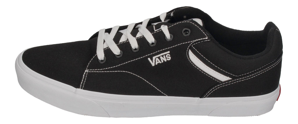 VANS in Übergrößen - Skater SELDAN CANVAS - black white-1