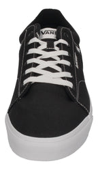 VANS in Übergrößen - Skater SELDAN CANVAS - black white-2