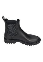 VERBENAS Damen Gummistiefel GAUDI MATE ANIMAL negro leo negro
