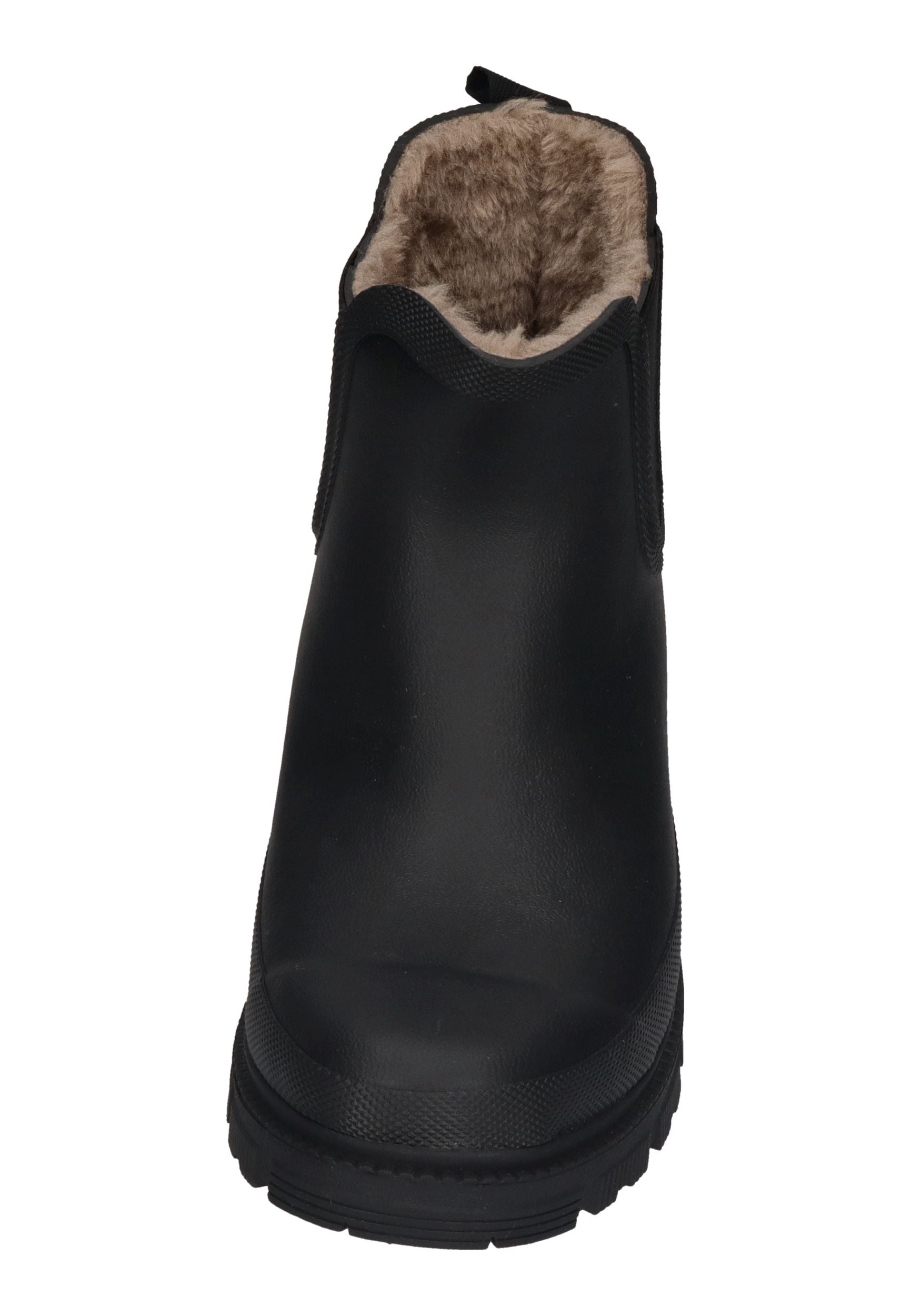 VERBENAS Damen Gummistiefel - LUA MATE COMBI FUR - black