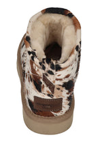 WARMBAT Damen Booties BARUNGA PRINT cow black
