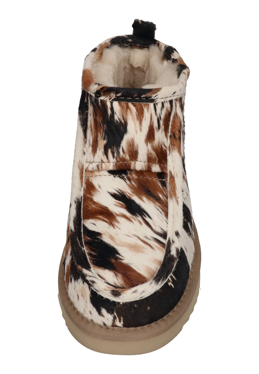 WARMBAT Damen Booties BARUNGA PRINT cow black