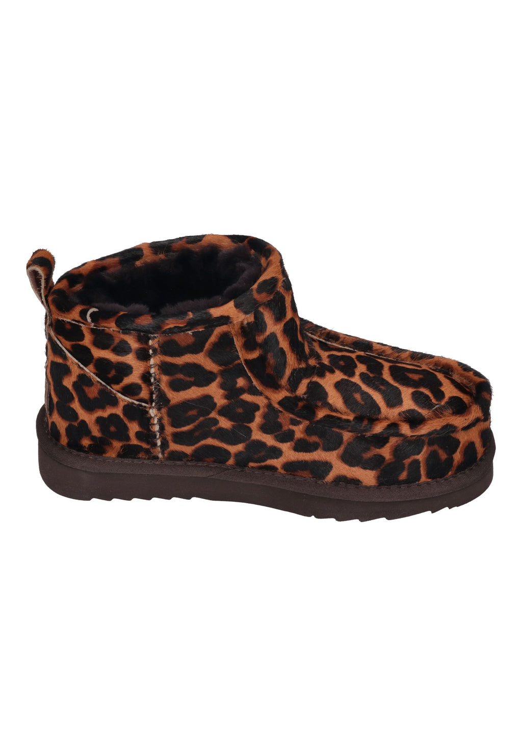 WARMBAT Damen Booties BARUNGA PRINT panther cognac