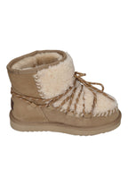 WARMBAT Damen Booties Curley Wool KALBARRI ecru