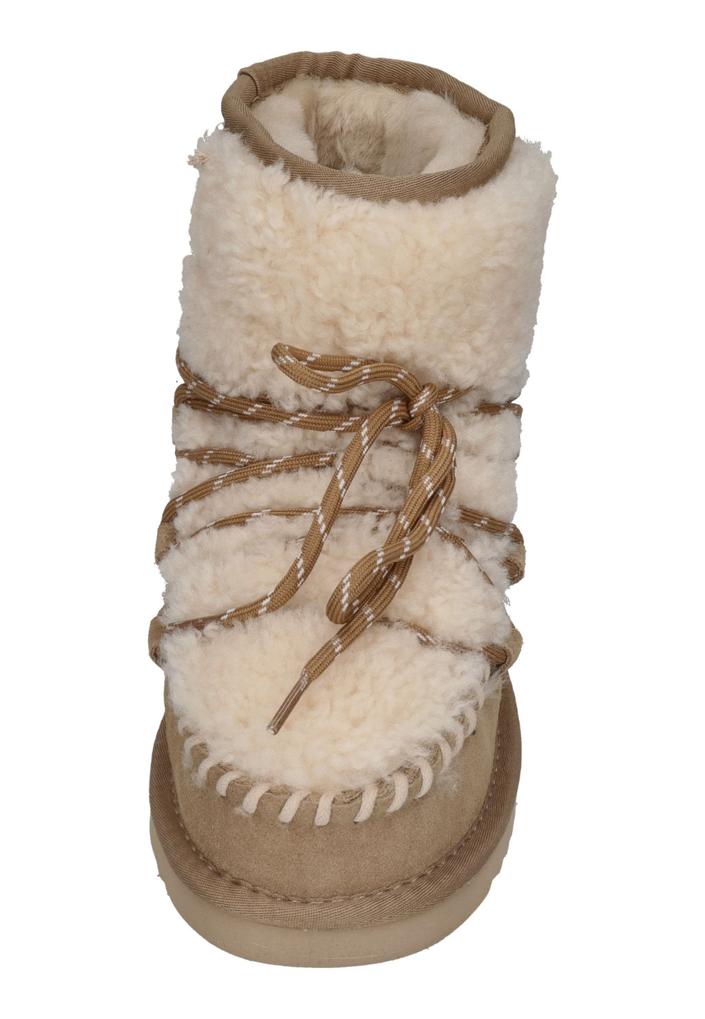 WARMBAT Damen Booties Curley Wool KALBARRI ecru