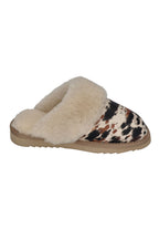 WARMBAT Damen Hausschuhe COLLIE PRINT cow black