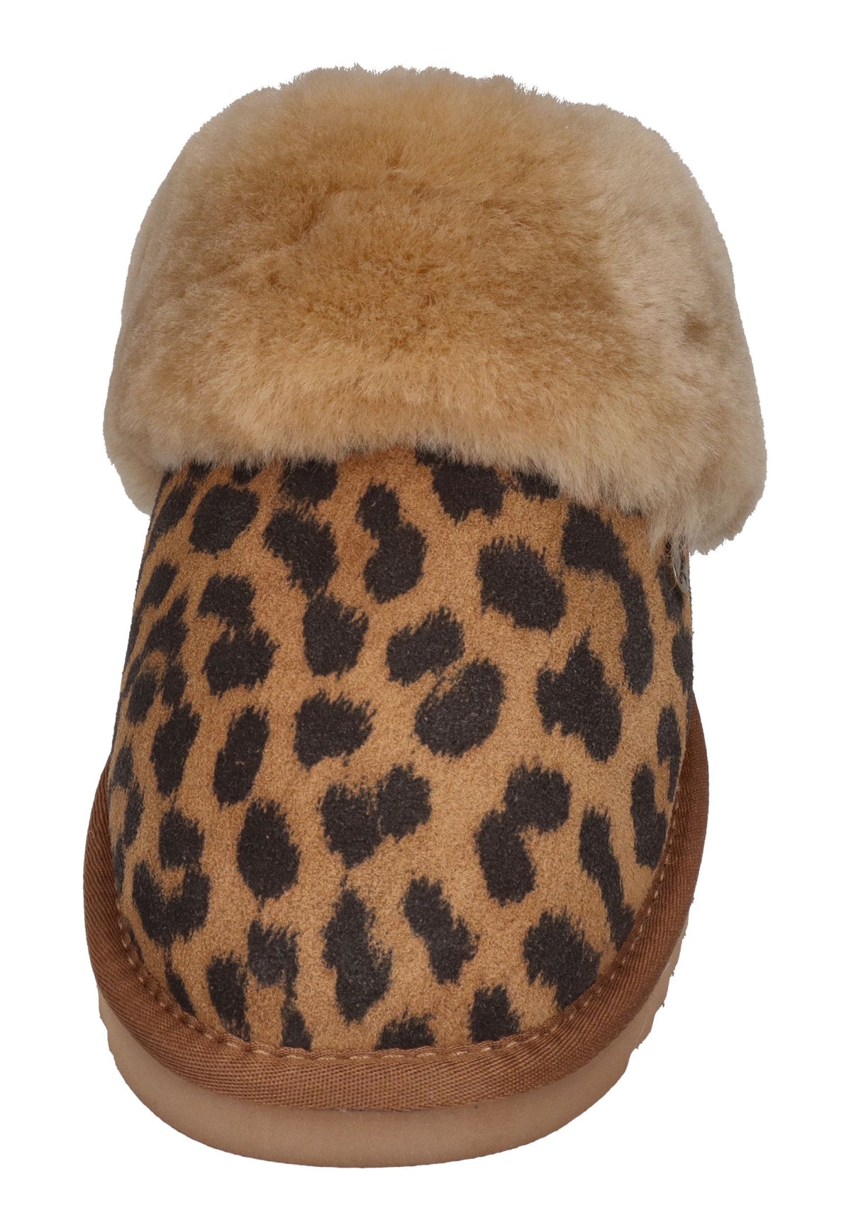 WARMBAT Damen Hausschuhe COLLIE PRINT panther chestnut