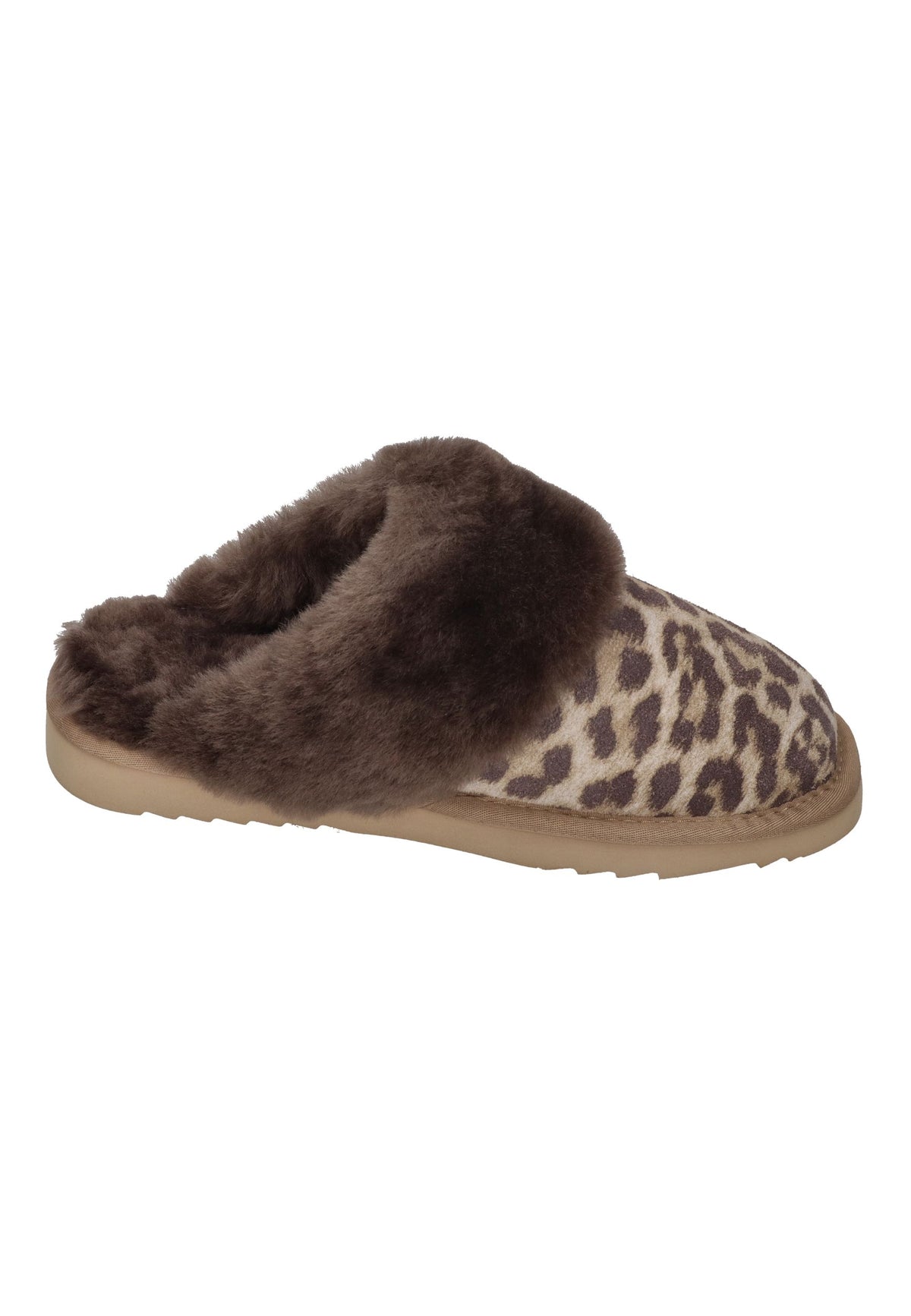 WARMBAT Damen Hausschuhe COLLIE PRINT panther stone
