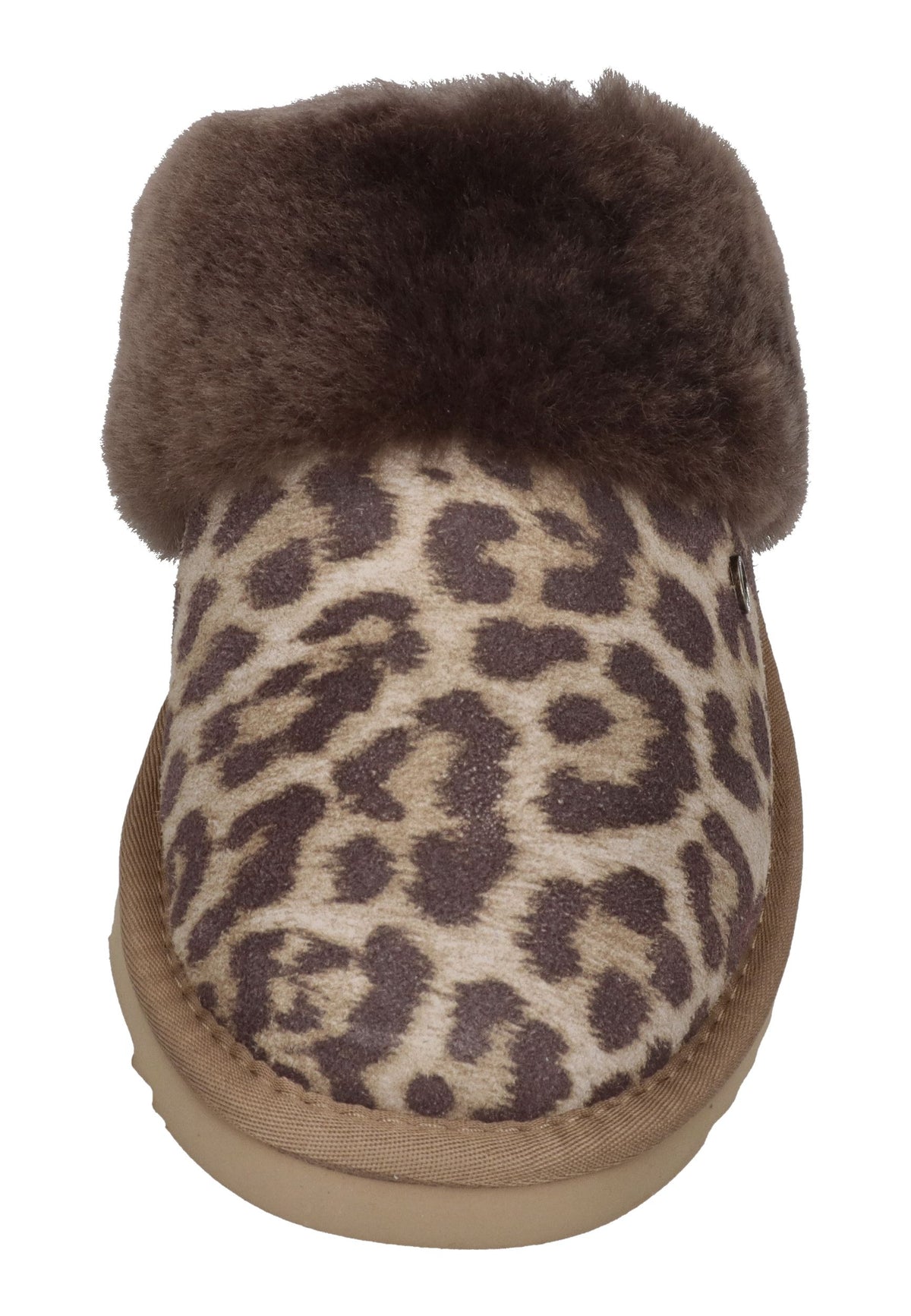 WARMBAT Damen Hausschuhe COLLIE PRINT panther stone