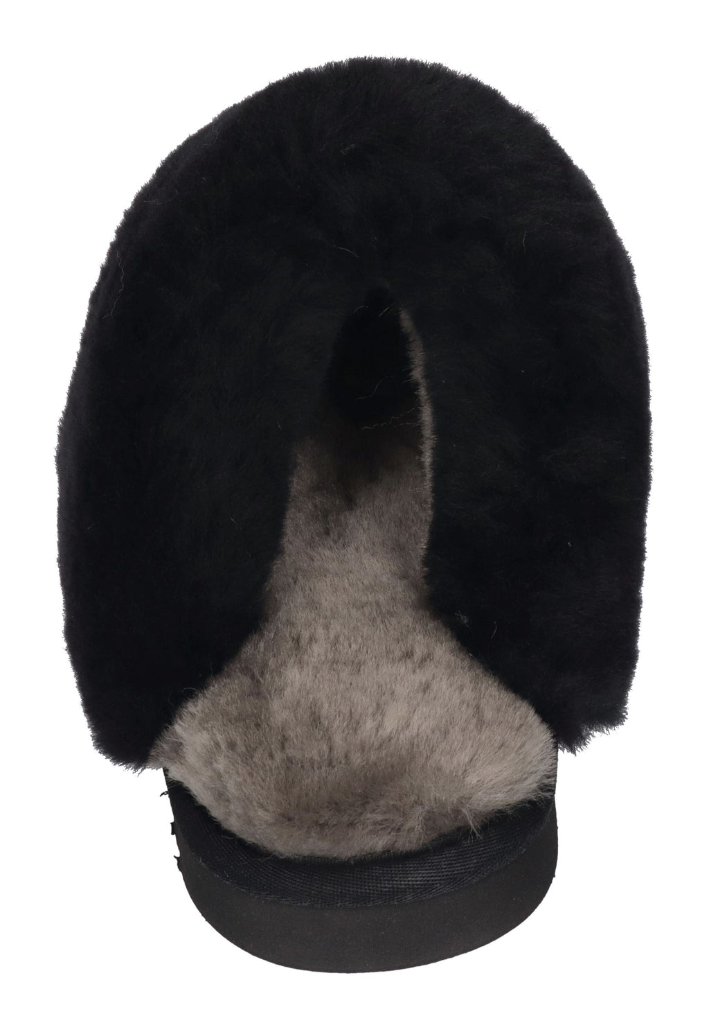 WARMBAT Damenschuhe Hausschuhe FLURRY SUEDE TAPE black