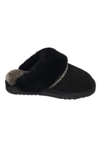 WARMBAT Damenschuhe Hausschuhe FLURRY SUEDE TAPE black