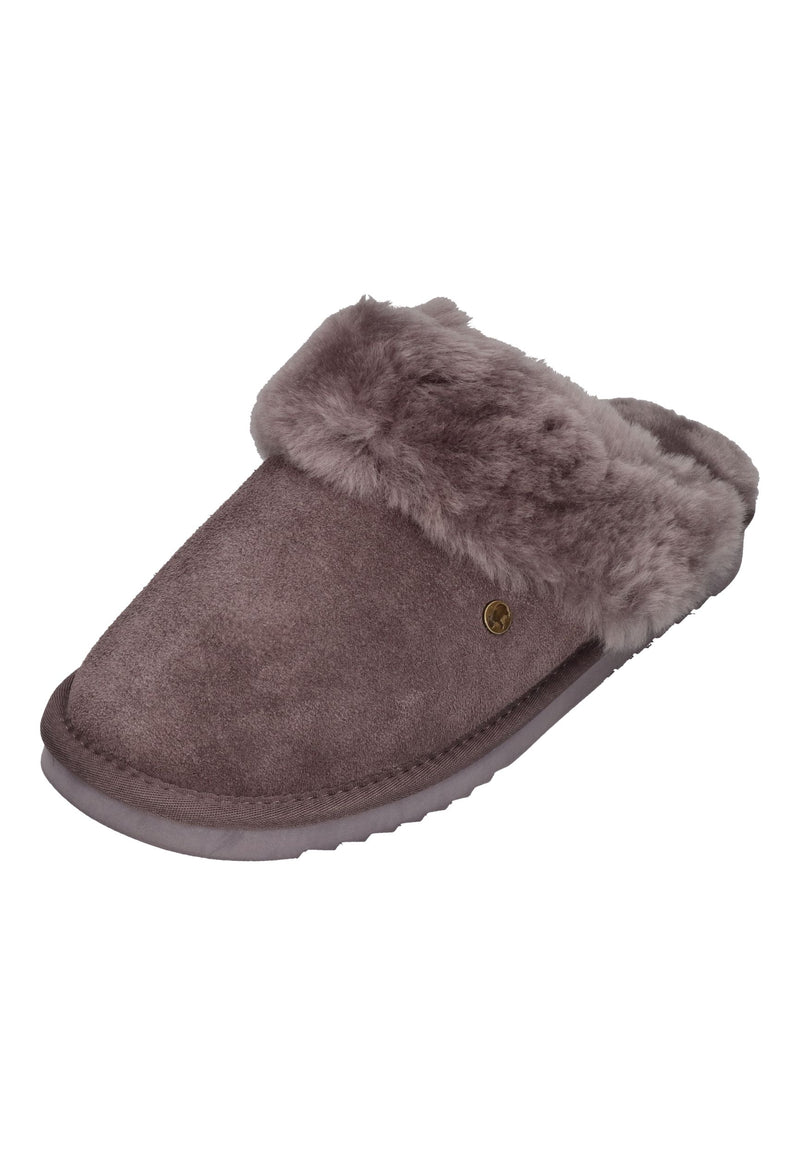 WARMBAT Damenschuhe Hausschuhe FLURRY SUEDE plum